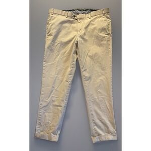 Hiltl Perfetto Tourist Pants Chino Trousers Beige Casual Size 54 USA 38 JBHS